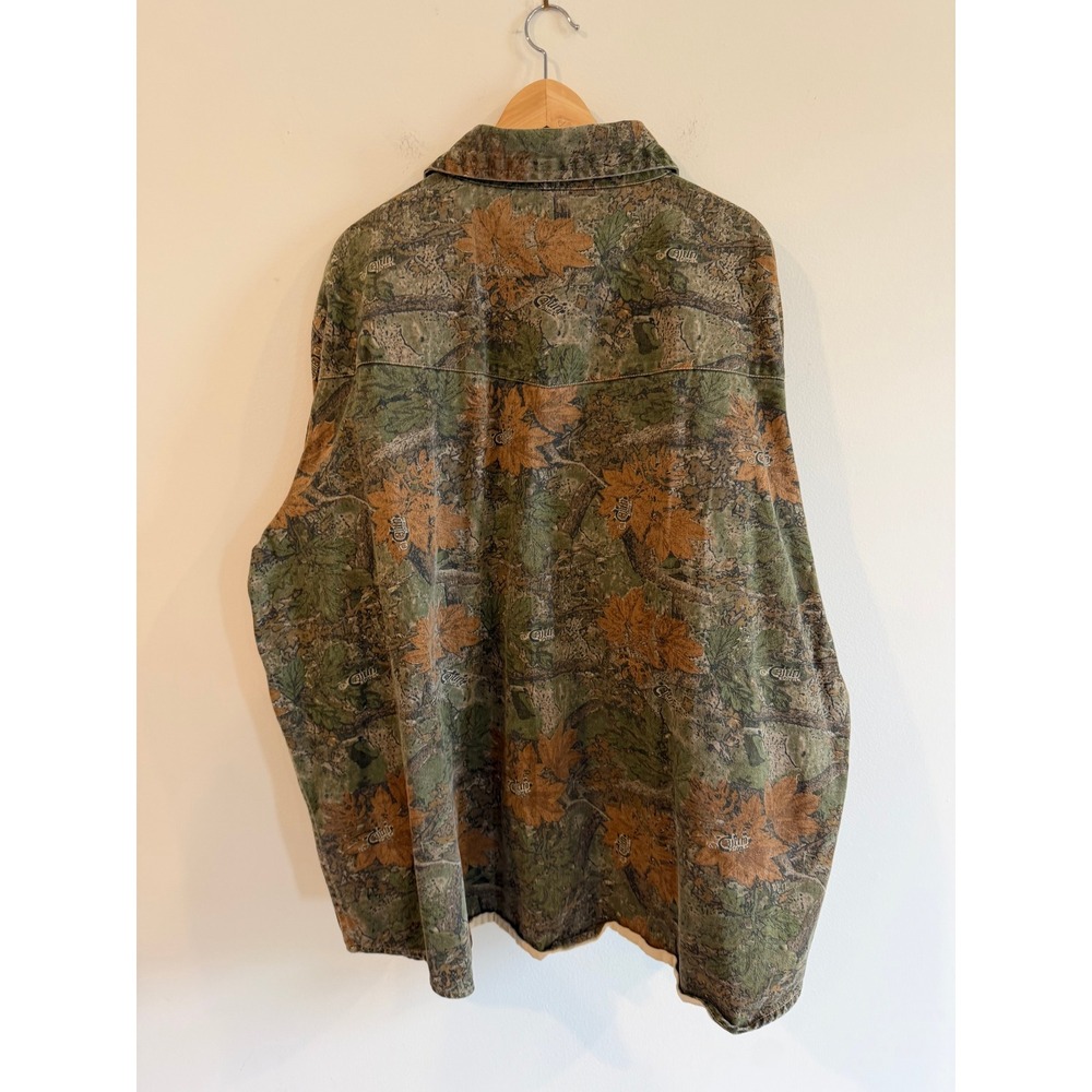 Rasco Cajun Mens Camouflage Western Work Shirt Camo Snap Front XXL - Picture 5 of 7